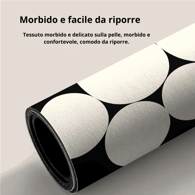 Tappeto da bagno grande in diatomite – Assorbente, antiscivolo e ad asciugatura rapida