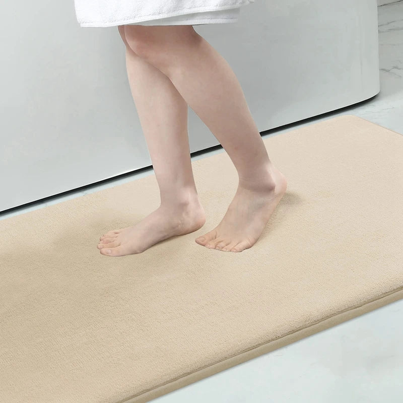 Tappeto da bagno grande in memory foam super assorbente – Morbido e antiscivolo - Tappeti bagno e cucina