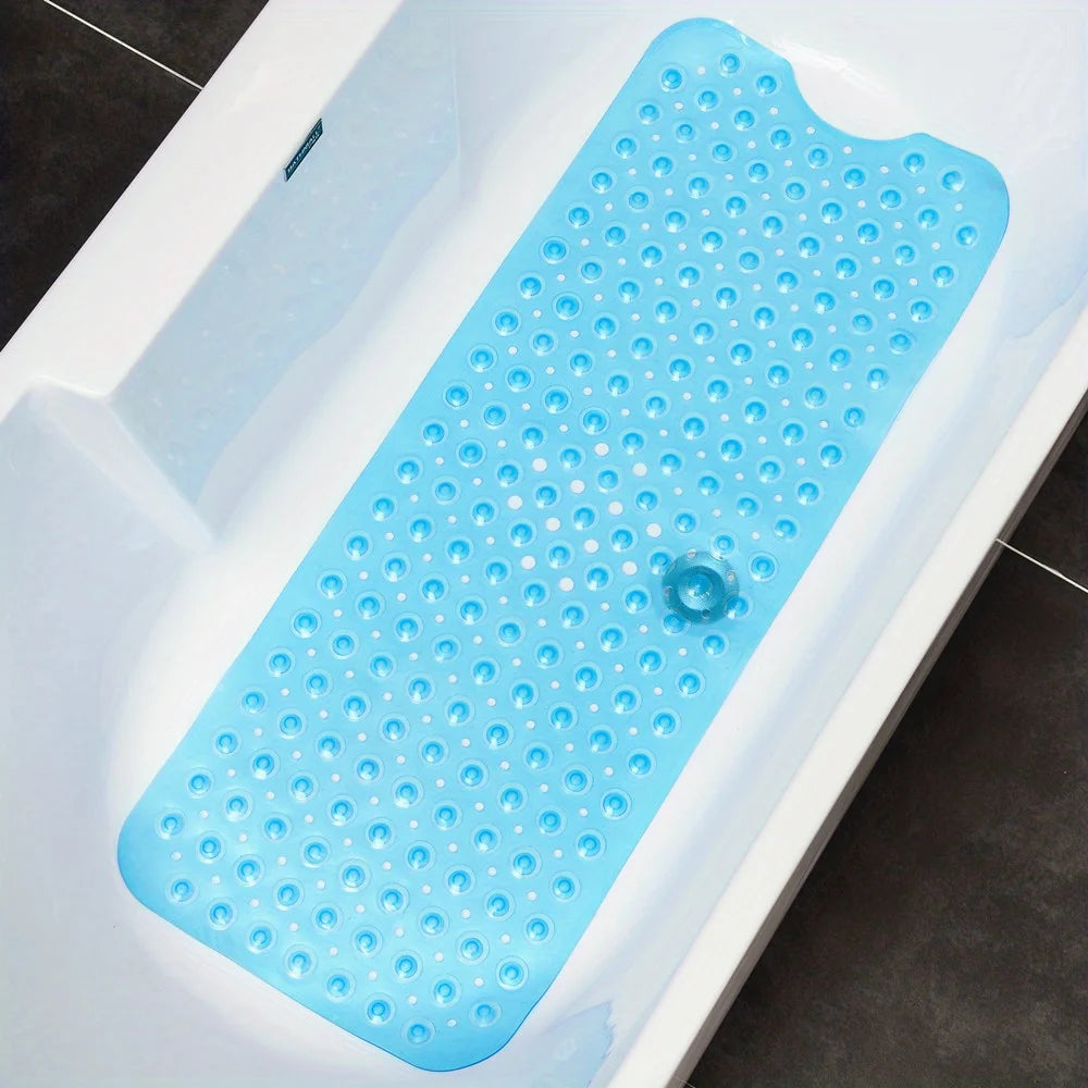 Tappetino antiscivolo da vasca da bagno – Con ventose e fori di drenaggio - Tappeti bagno e cucina