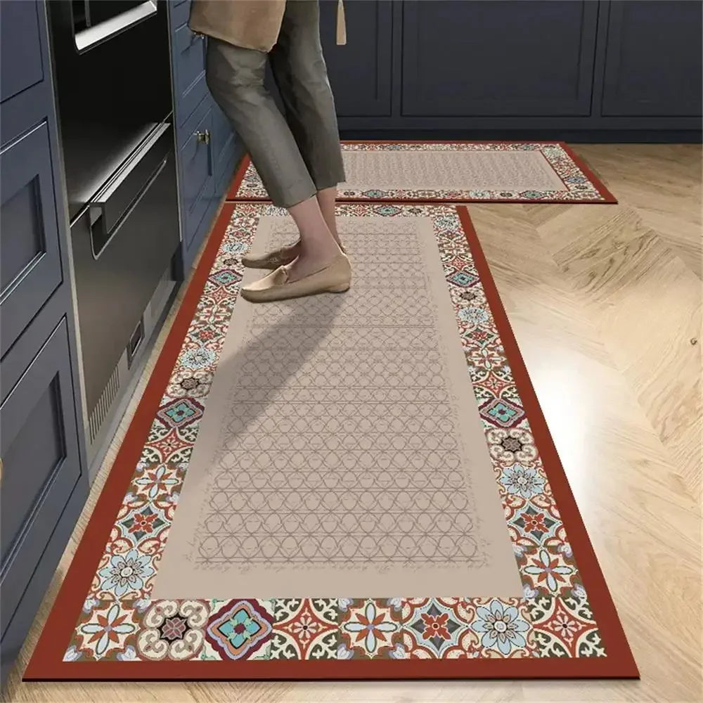 Tappeto cucina antiscivolo lungo – Effetto pietra (1 o 2 pezzi) - Tappeti bagno e cucina
