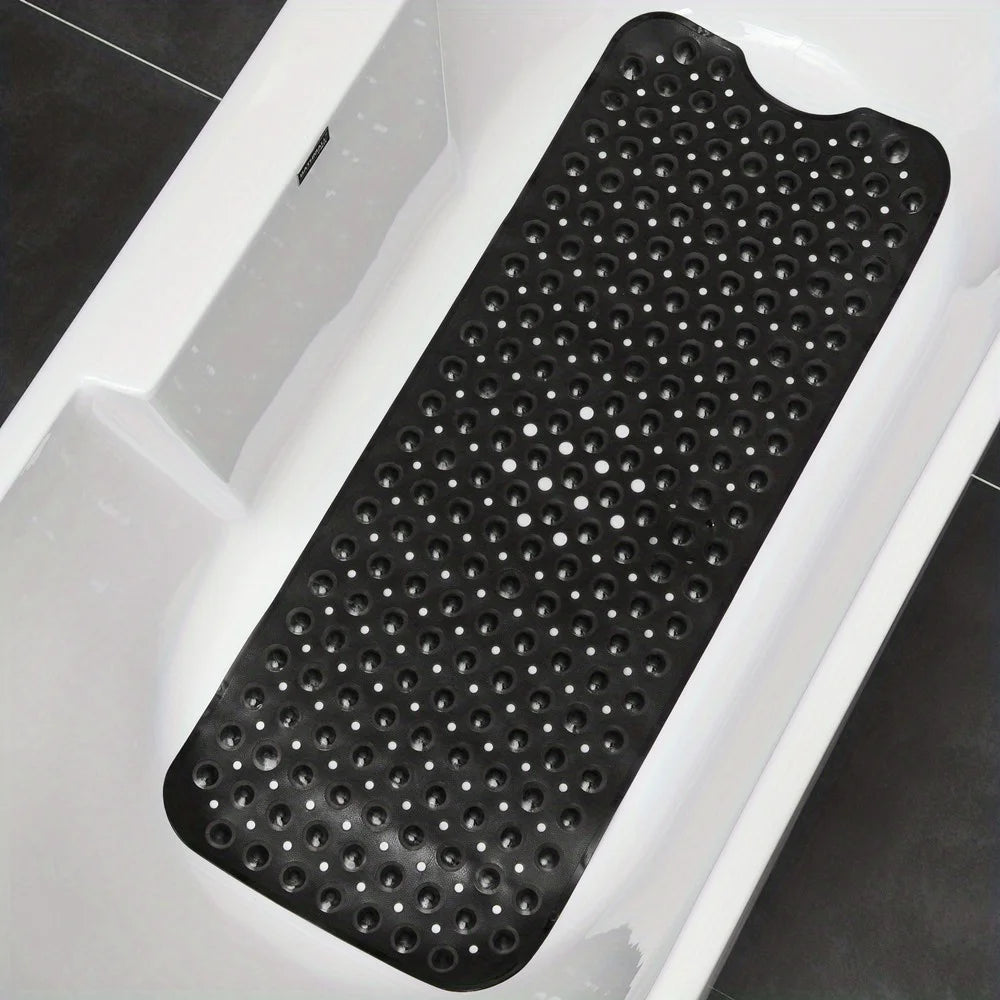 Tappetino antiscivolo da vasca da bagno – Con ventose e fori di drenaggio - Tappeti bagno e cucina
