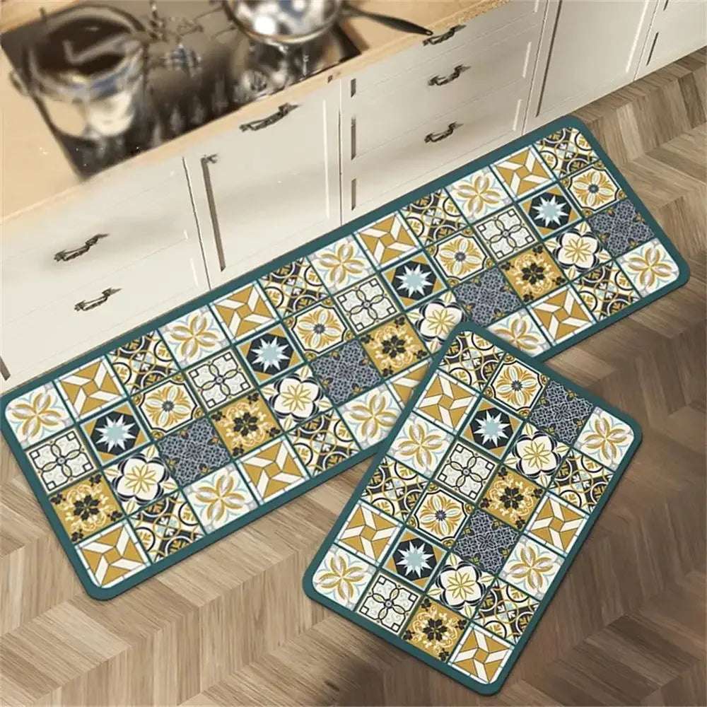 Tappeto cucina antiscivolo lungo – Righe minimal (1 o 2 pezzi)