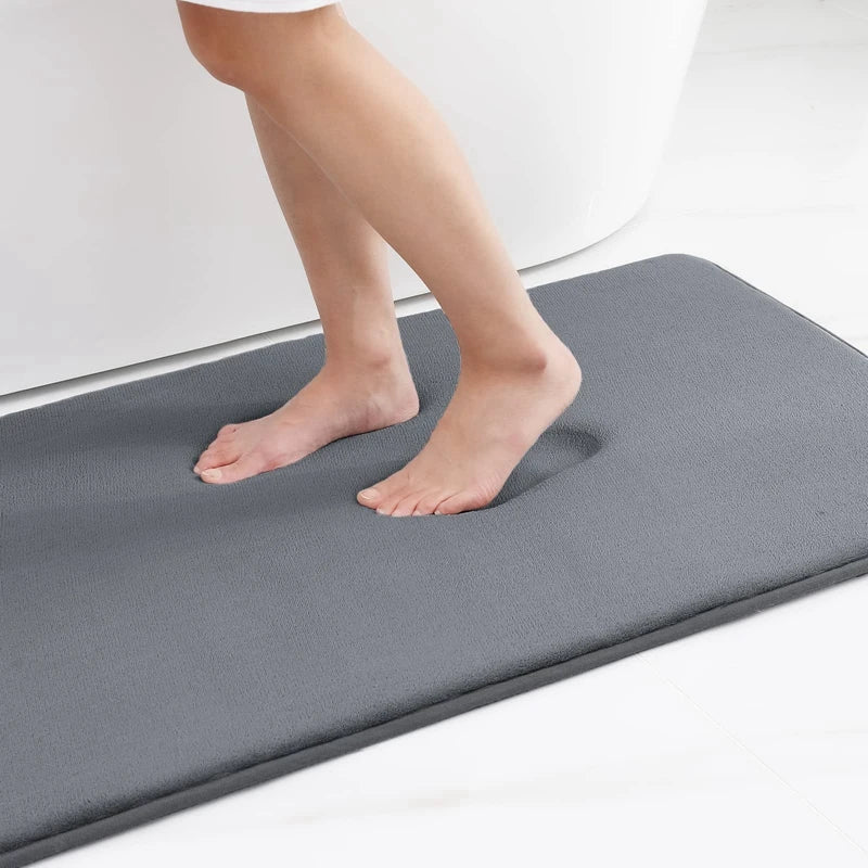 Tappeto da bagno grande in memory foam super assorbente – Morbido e antiscivolo - Tappeti bagno e cucina