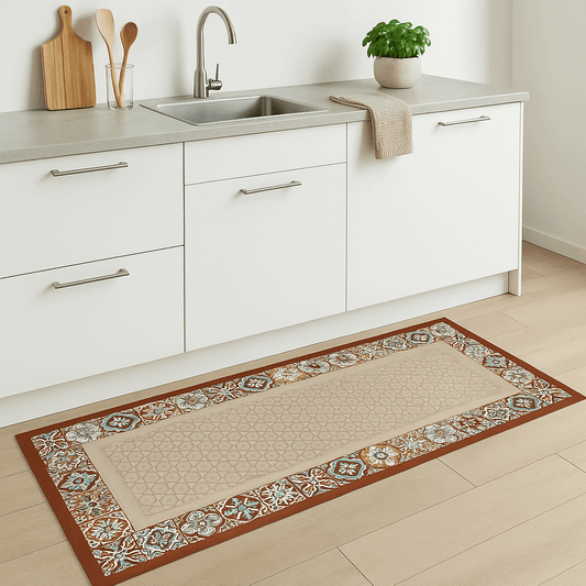 Tappeto cucina antiscivolo lungo – Effetto pietra (1 o 2 pezzi)