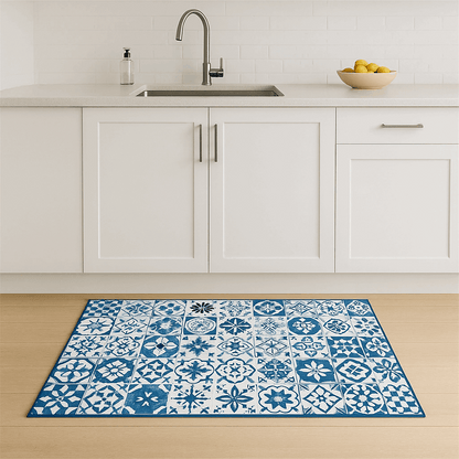 Tappeto cucina antiscivolo lungo – Disegno minimal chic (1 o 2 pezzi)