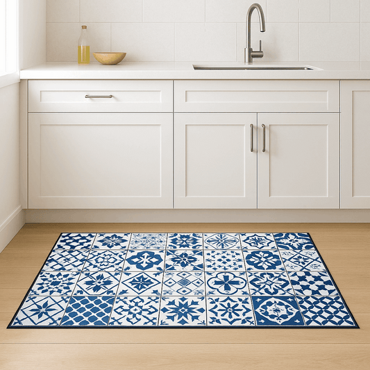 Tappeto cucina antiscivolo lungo – Disegno minimal chic (1 o 2 pezzi)