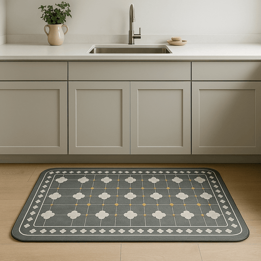 Tappeto cucina antiscivolo lungo – Pattern orientale (1 o 2 pezzi)