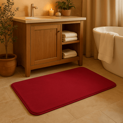Tappeto da bagno grande in memory foam super assorbente – Morbido e antiscivolo