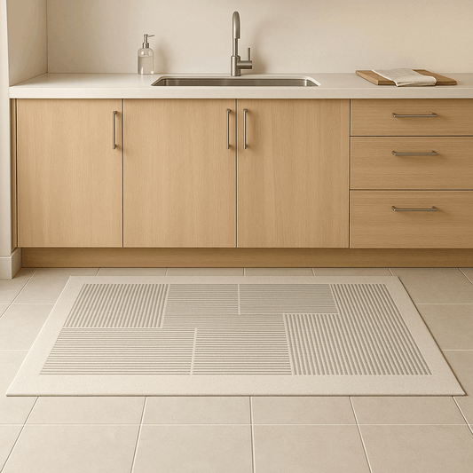 Tappeto da cucina stile giapponese in diatomite – Antiscivolo, assorbente e facile da pulire