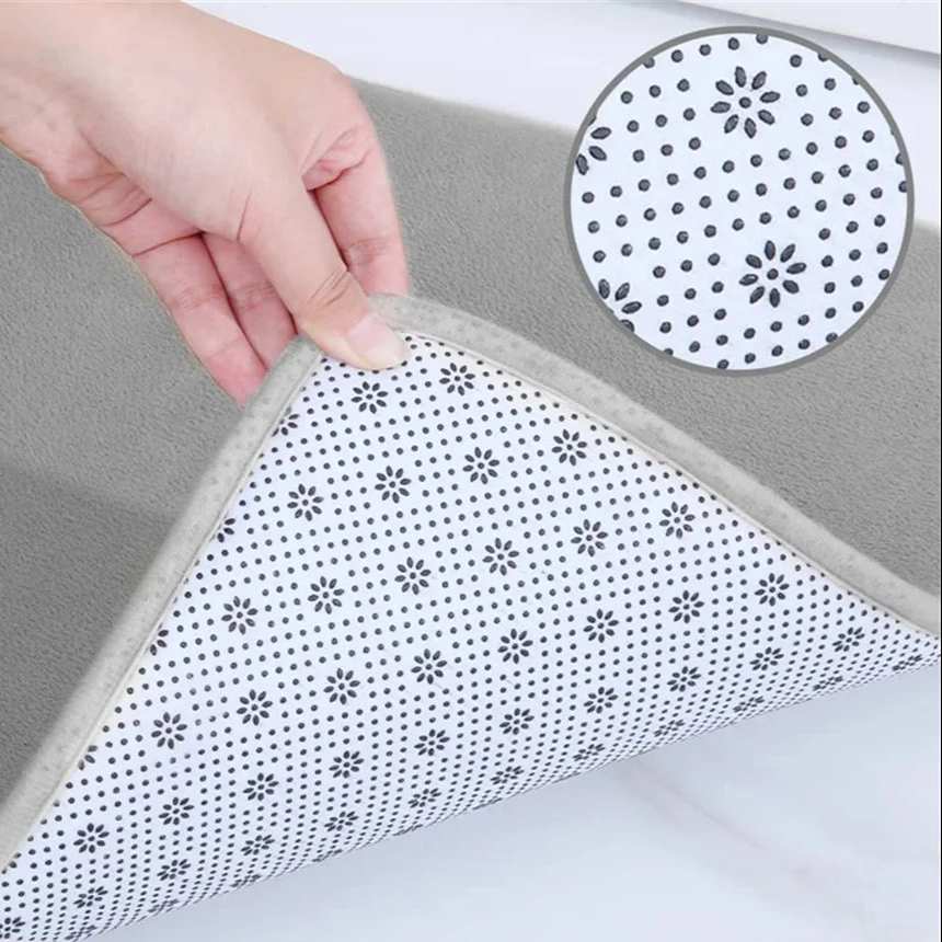 Tappeto da bagno grande in memory foam super assorbente – Morbido e antiscivolo