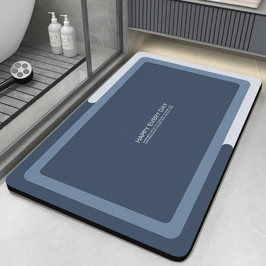 Tappeto da bagno in diatomite – Asciugatura rapida e antiscivolo - Happy - Tappeti bagno e cucina