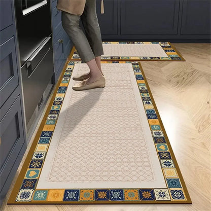 Tappeto cucina antiscivolo lungo – Motivo astratto (1 o 2 pezzi) - Tappeti bagno e cucina