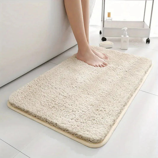Tappeto da bagno a pelo lungo – Super assorbente, antiscivolo e decorativo - Tappeti bagno e cucina