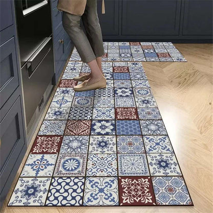 Tappeto cucina antiscivolo lungo – Tema naturale (1 o 2 pezzi)