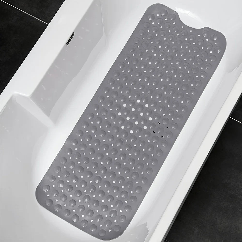 Tappetino antiscivolo da vasca da bagno – Con ventose e fori di drenaggio - Tappeti bagno e cucina