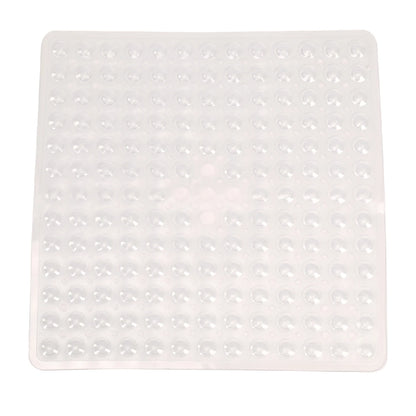 Tappeto quadrato da vasca con ventose – Antiscivolo e lavabile con fori di drenaggio - Tappeti bagno e cucina